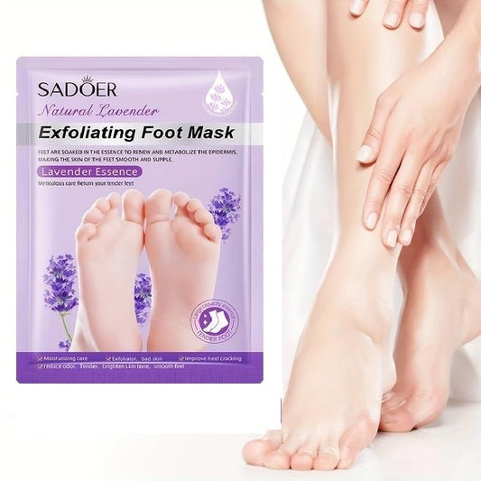 Foot Peeling Mask Dead Skin remover ( N0 pain & For All Skin Type )