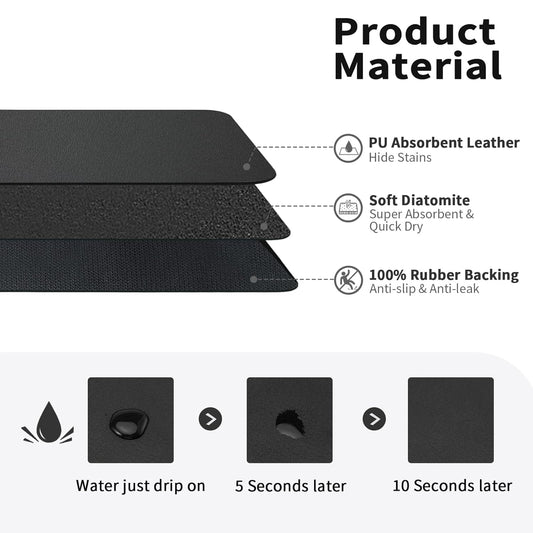 Lightweight & Washable Quick-Drying Mats