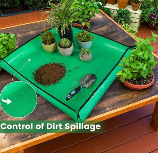 Gardening Mat for Plant Transplanting and Mess Control