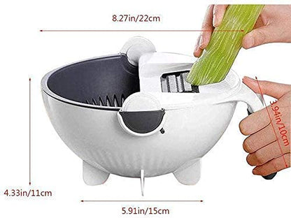 7-in-1 Multi-Function Vegetable Cutter & Strainer