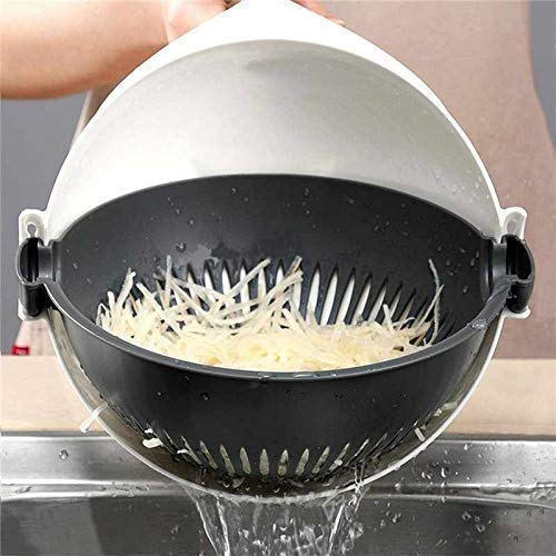 7-in-1 Multi-Function Vegetable Cutter & Strainer