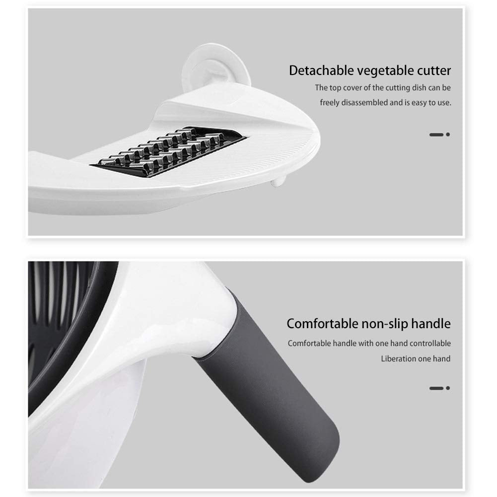 7-in-1 Multi-Function Vegetable Cutter & Strainer