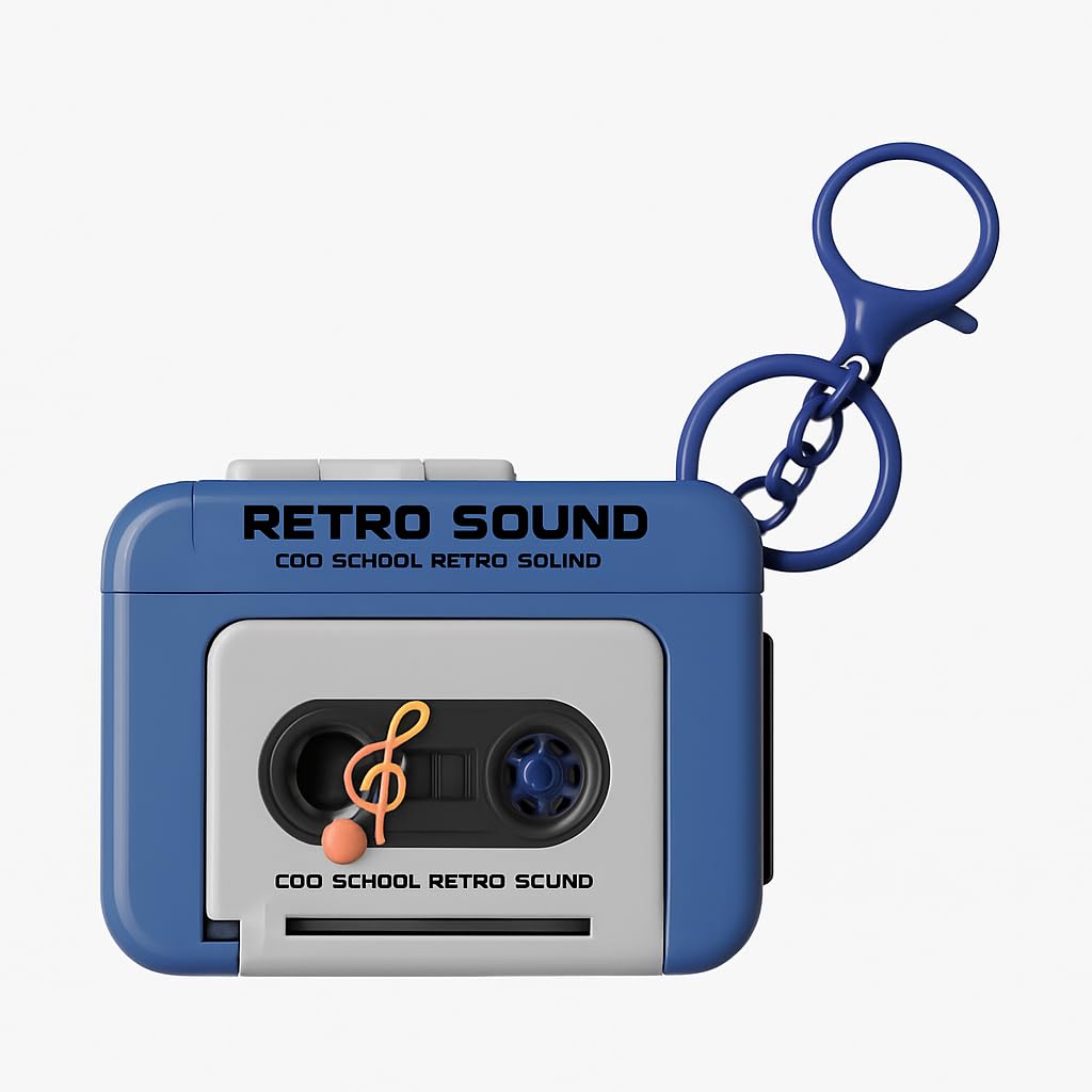 Retro Sound Mini Keychain