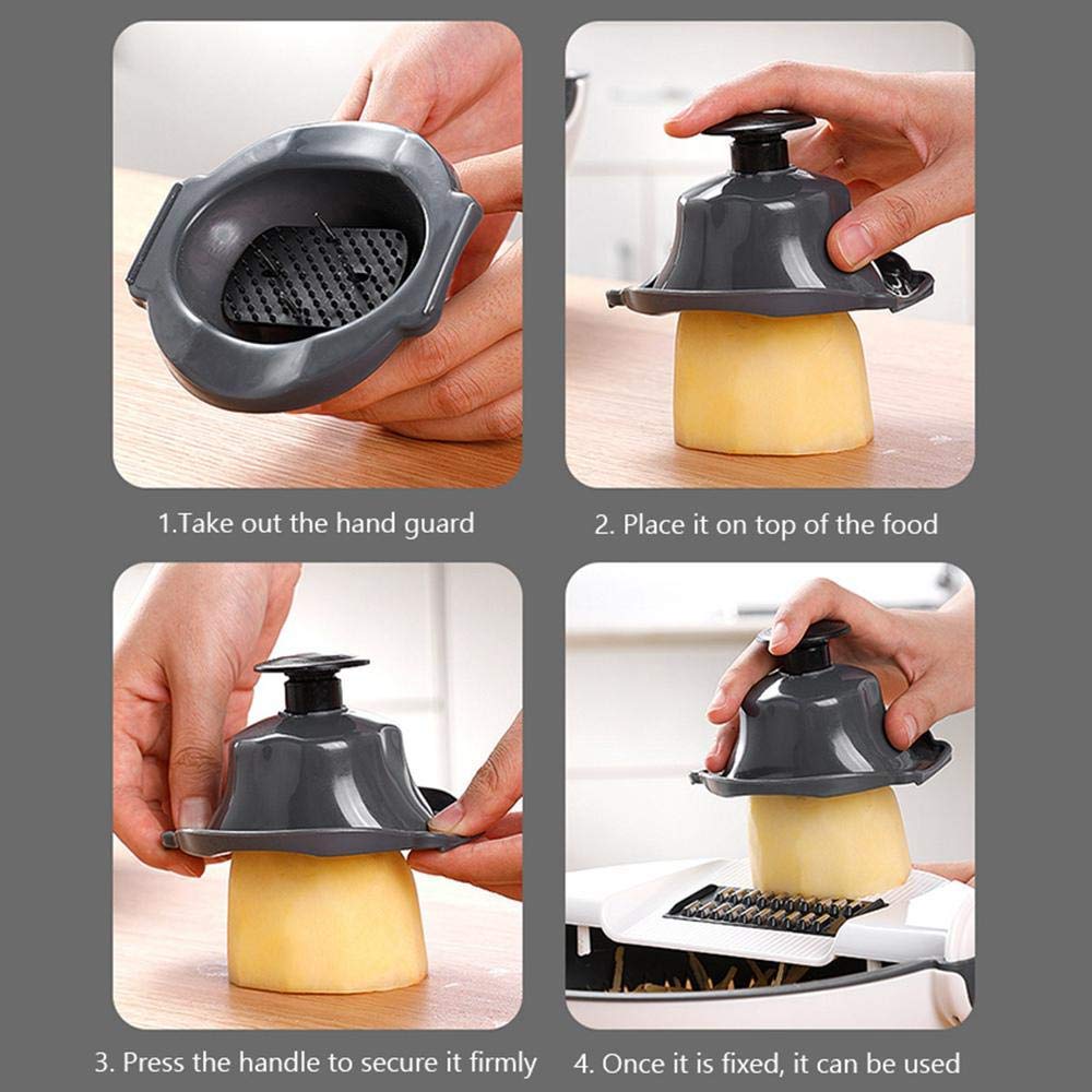 7-in-1 Multi-Function Vegetable Cutter & Strainer