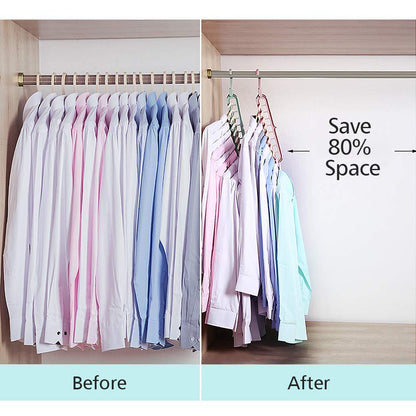 Space Saver Folding Hangers ( Pack Of 3)