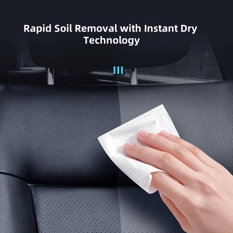 Car Shine Wipes (80 Wipes)