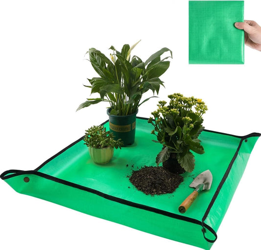 Gardening Mat for Plant Transplanting and Mess Control