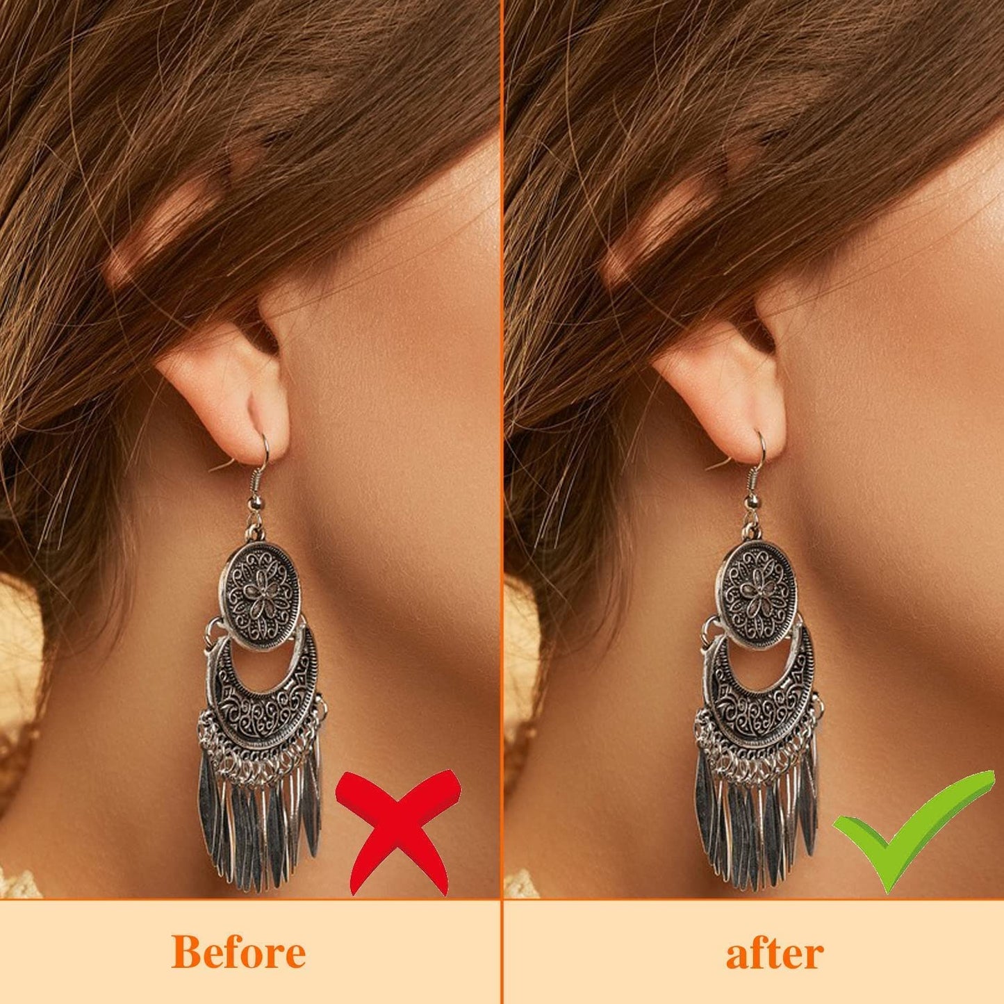 100 Premium Earlobe Support Patches