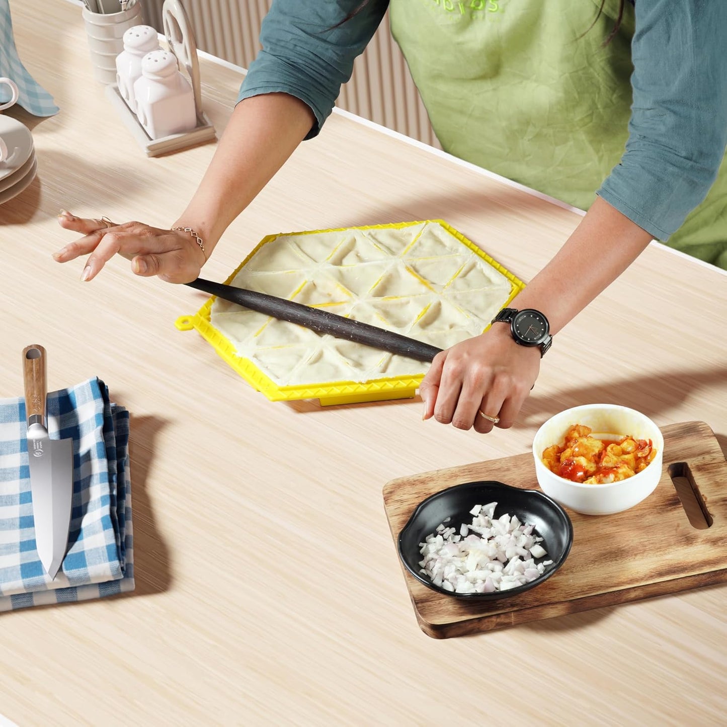 Samosa Maker Non-Stick Fast & Easy Samosa Press