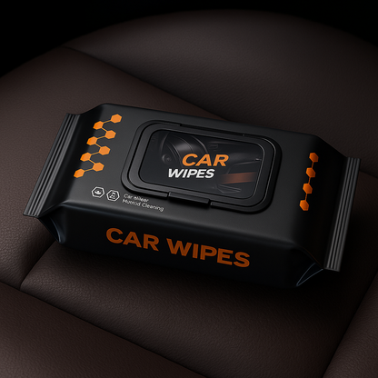 Car Shine Wipes (80 Wipes)