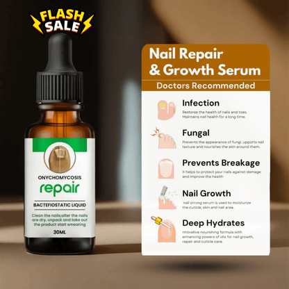 Nail serum for nail repair, fungal infection, anti-infective removal, 100% Natural(Buy 1 Get 1 Free For Today)