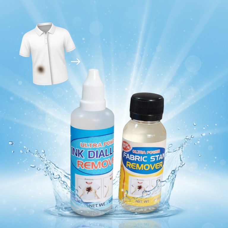 Fabric Stain Remove – Removes Ink, Food, Oil, Colour & All Tough Stains Instantly( Buy 1 Get 1 Free)