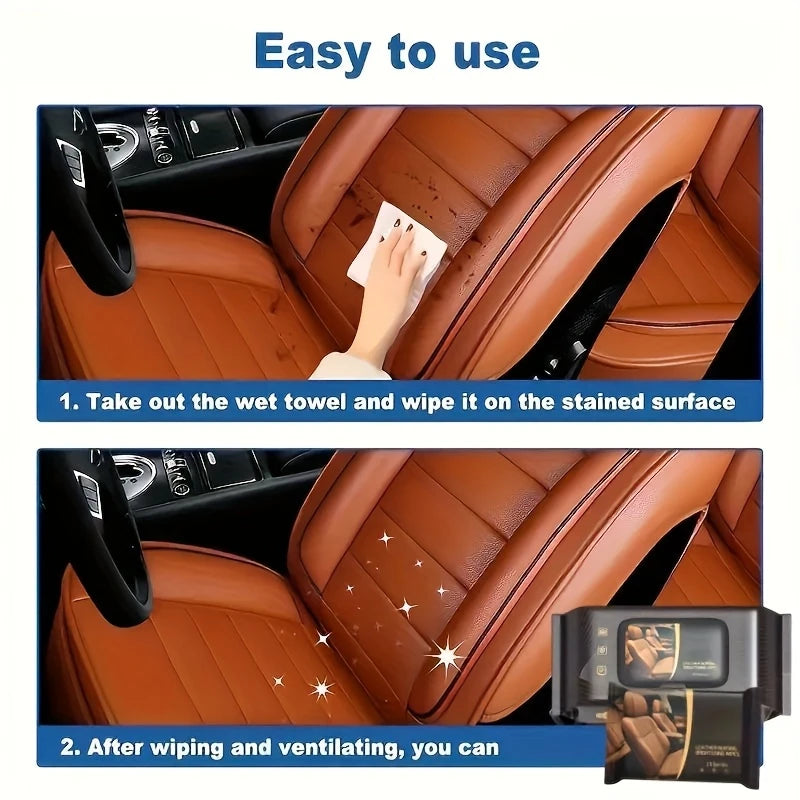 Car Shine Wipes (80 Wipes)