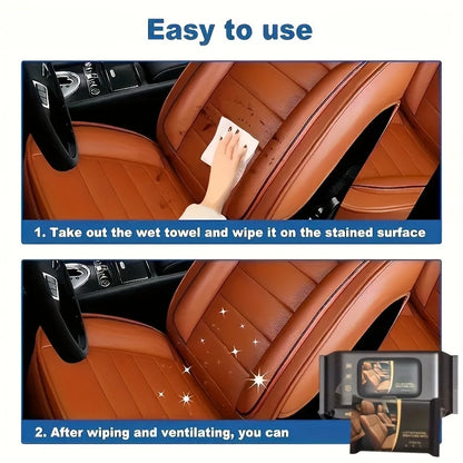 Car Shine Wipes (80 Wipes)